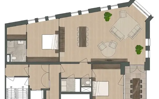 Foto van De Veenvaart appartement 8, Emmer-Compascuum