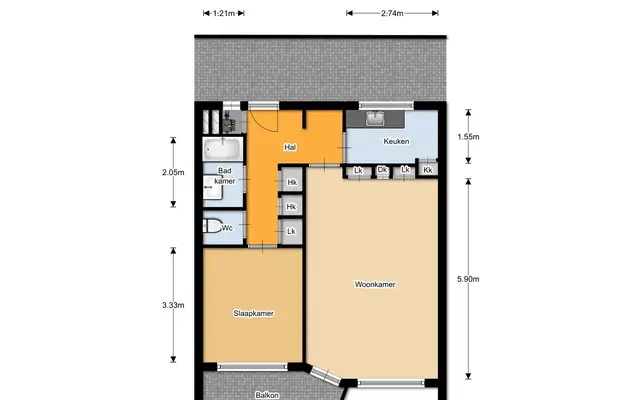 Foto van Espoortstraat 257 902, Enschede