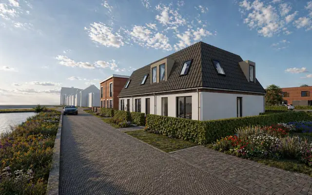 Foto van Helmershof, hoekwoning, bn 16, Hoogezand