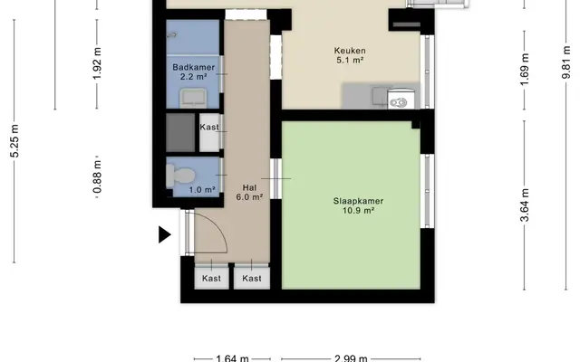 Foto van Espoortstraat 257 601, Enschede