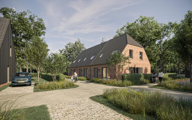 Foto van Klompenmakerserf hoek 1, Hoogeveen